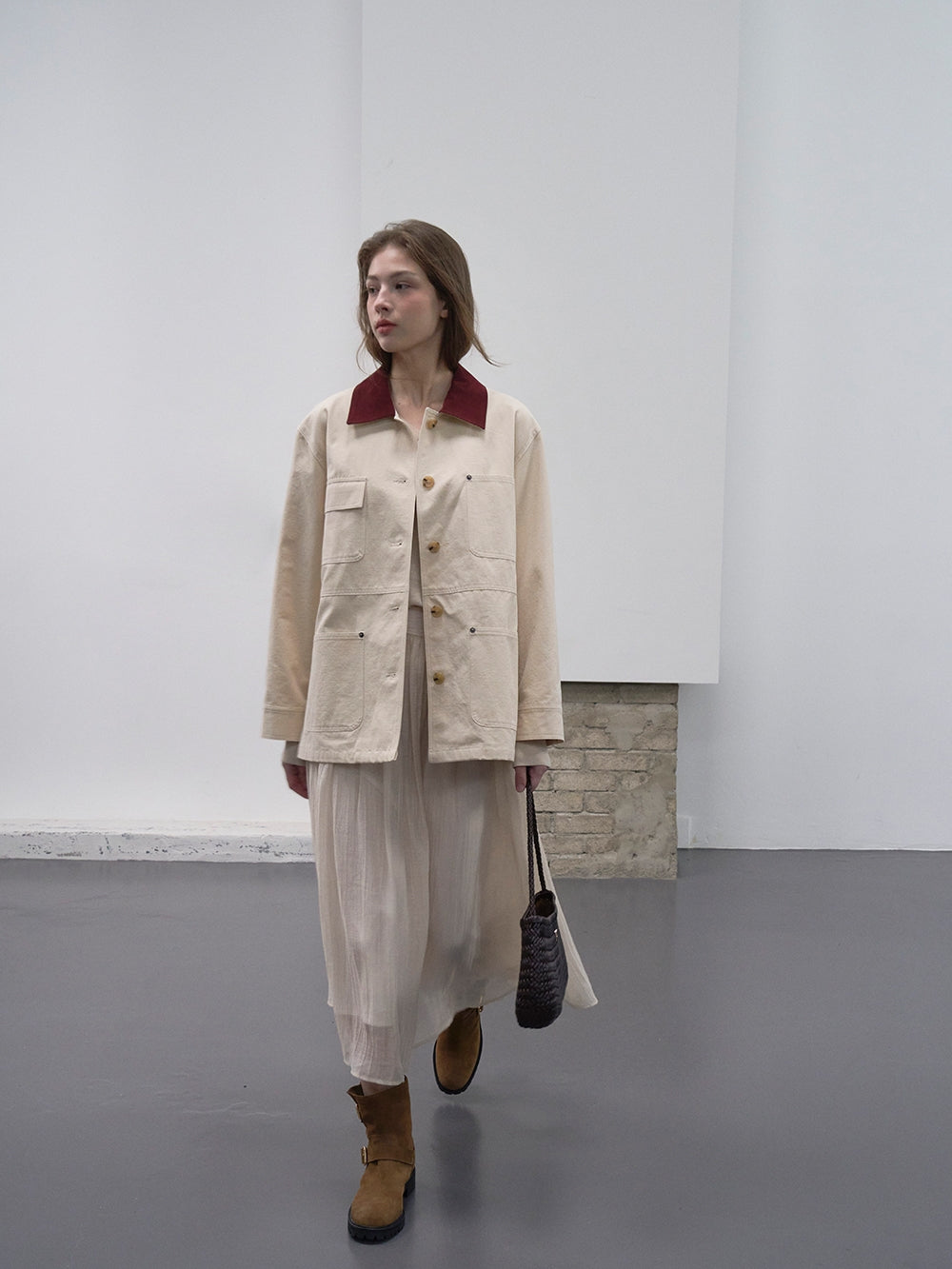 【HER&SHE 2025AW】Moment-Sheer Skirt