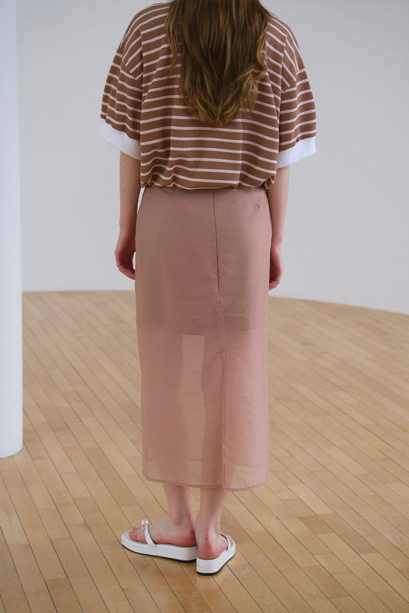 【HER&SHE 2025AW】A Veil Double Skirt