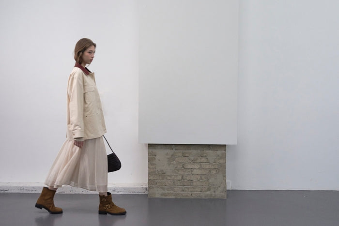 【HER&SHE 2025AW】Moment-Sheer Skirt