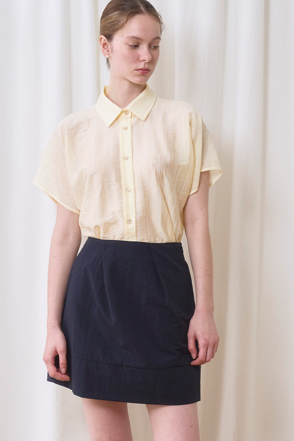 【HER&SHE 2025AW】Bubble Pumpkin Skirt
