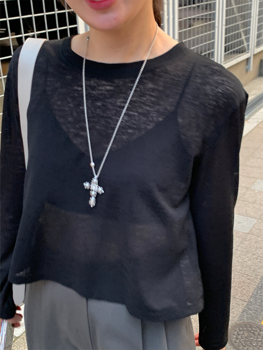 【HER&SHE 2025AW】Tulip Long Sleeve T-shirt