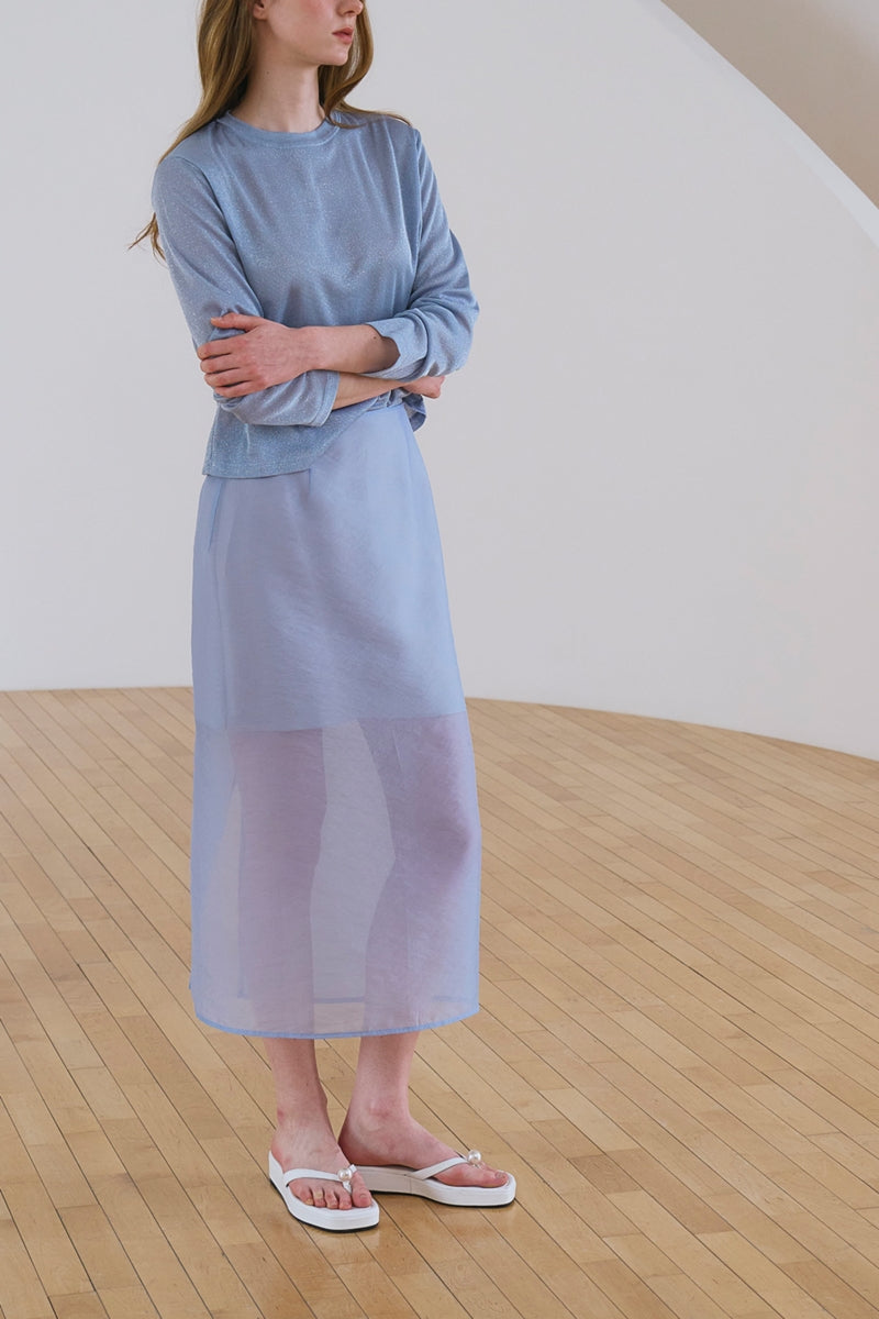【HER&SHE 2025AW】A Veil Double Skirt