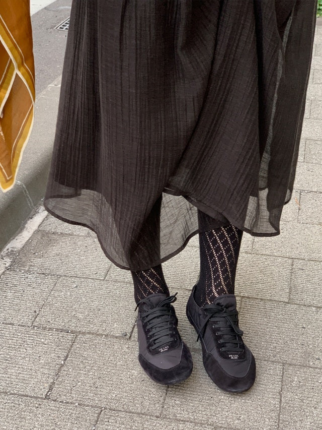 【HER&SHE 2025AW】Moment-Sheer Skirt