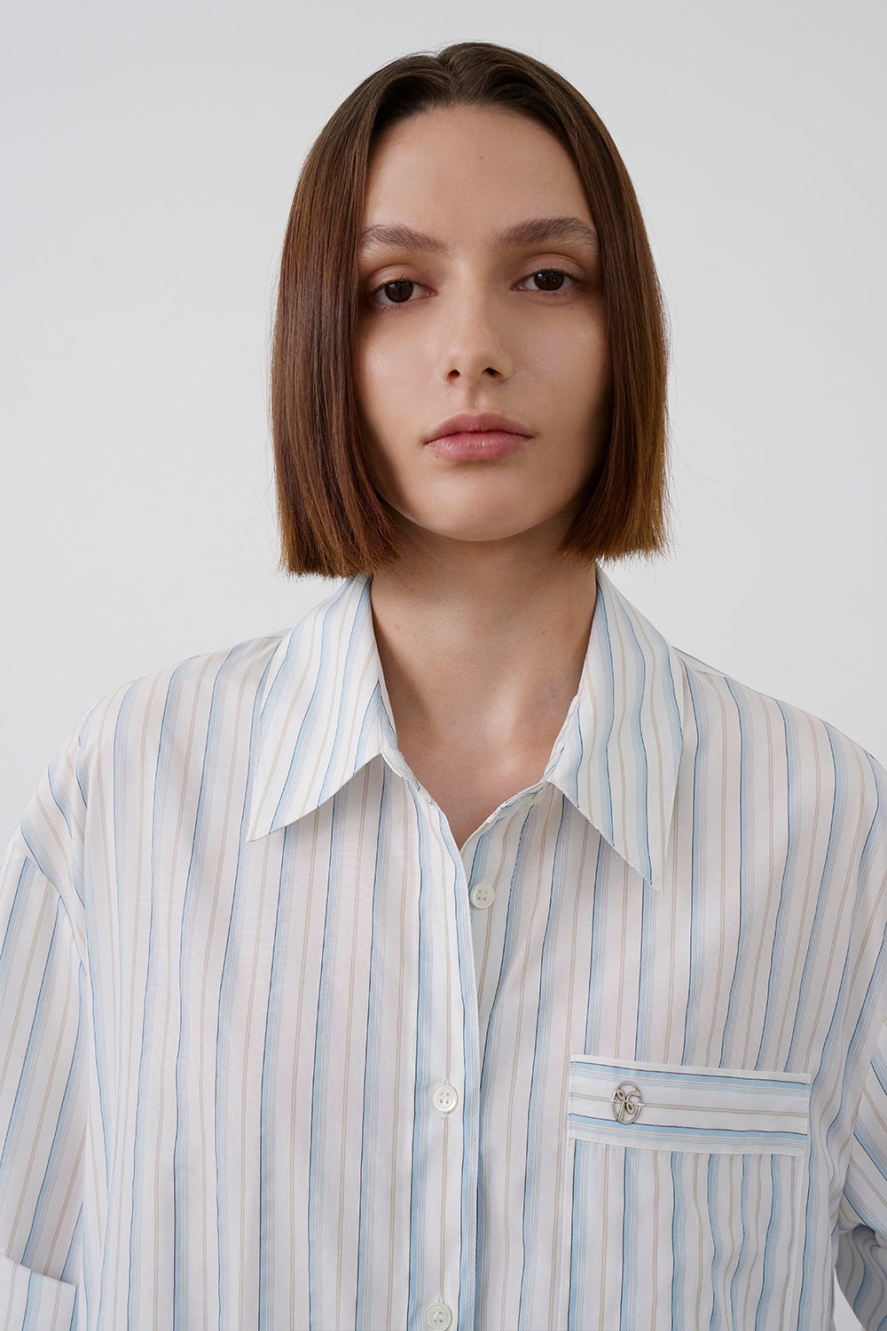 【HER&SHE 2025AW】A St. Stripe Shirt