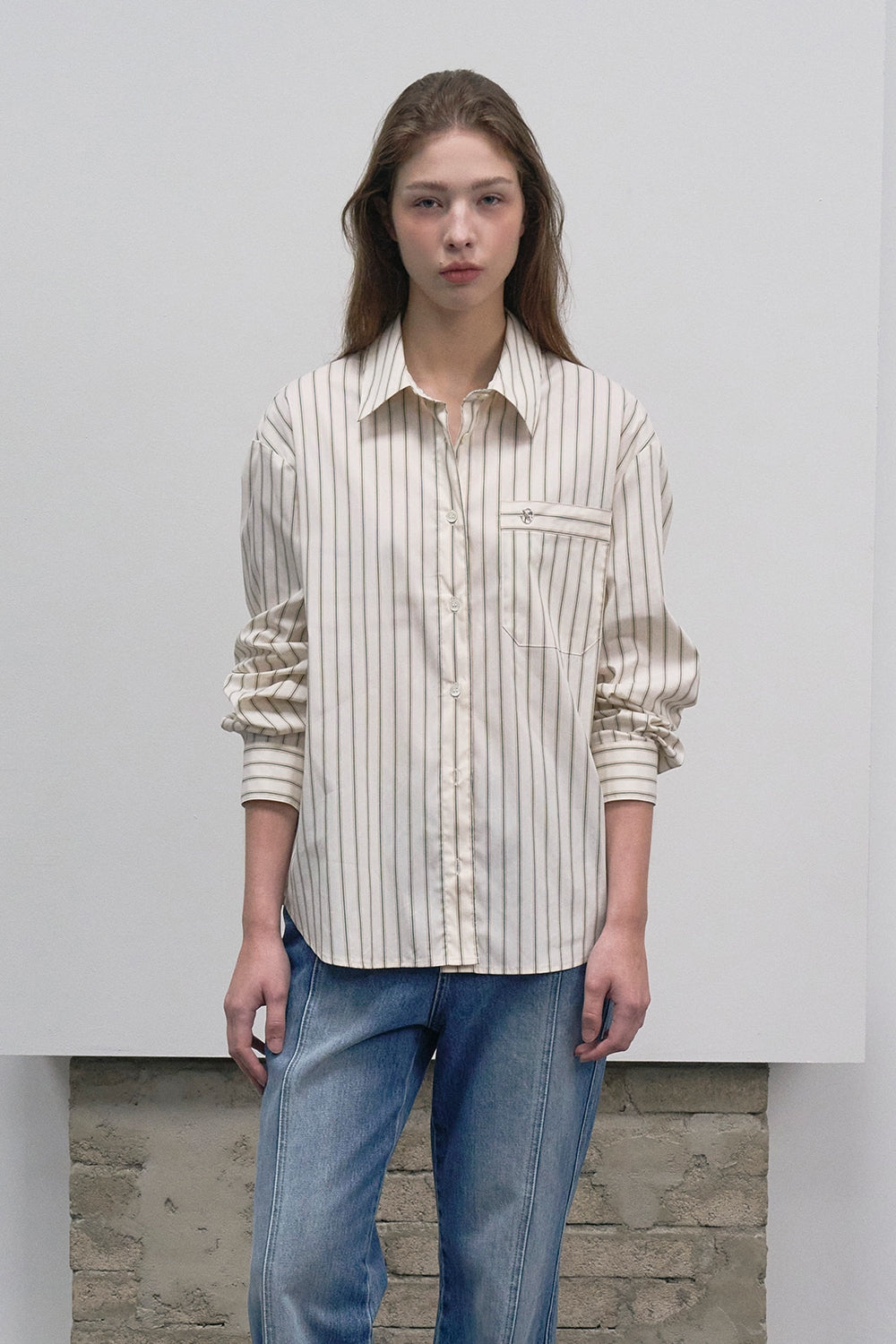 【HER&SHE 2025AW】A St. Stripe Shirt