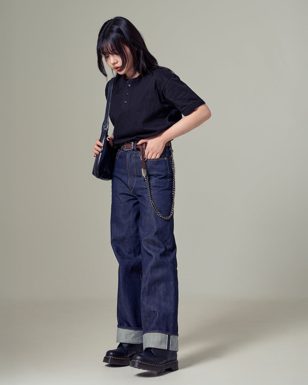 LOT.214 SELVEDGE PANTS -INDIGO