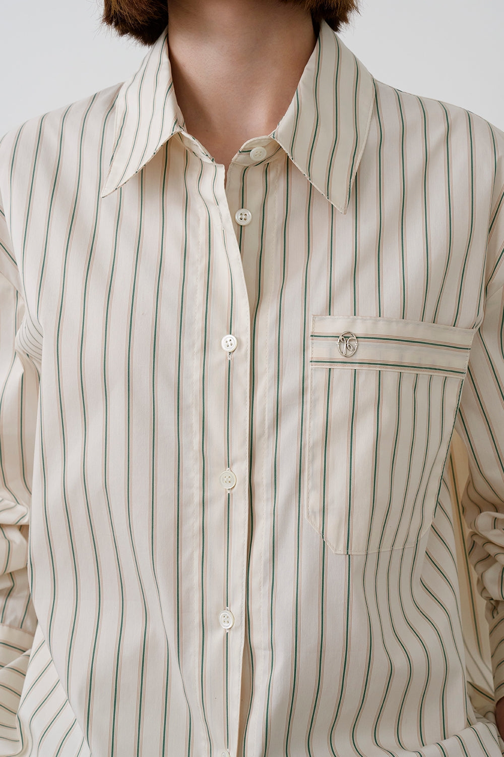 【HER&SHE 2025AW】A St. Stripe Shirt