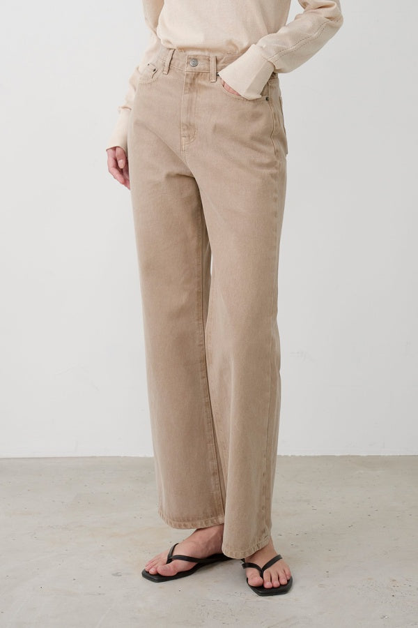 【HER&SHE 2025AW】Pink label denim #65WashingDyingDenimPants ver.