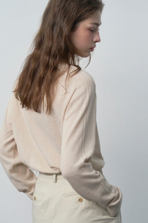 【HER&SHE 2025AW】Soft Punching Wool Knitwear
