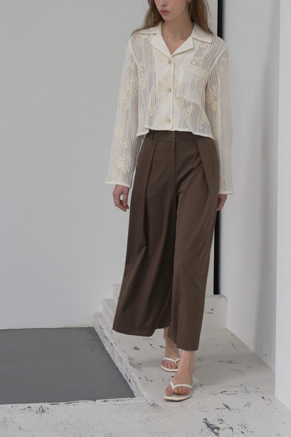 【HER&SHE 2025AW】Deep Pleated Trouser