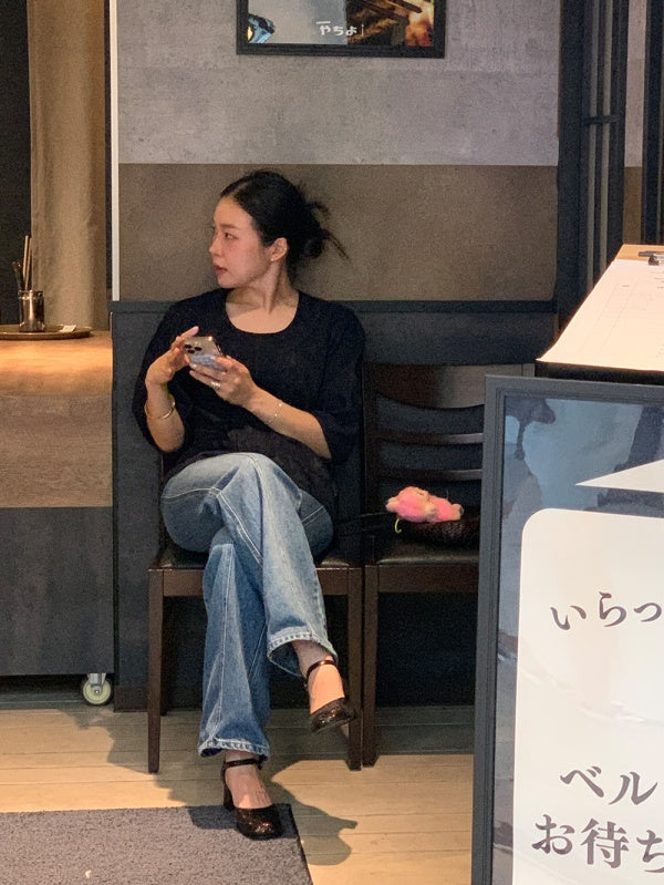 【HER&SHE 2025AW】Charlotte Flared Blouse