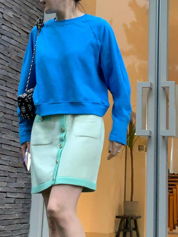 【HER&SHE 2025AW】Raglan A Symbol Sweatshirt