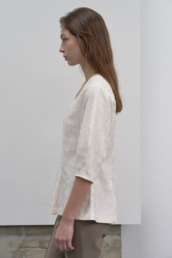 【HER&SHE 2025AW】Charlotte Flared Blouse