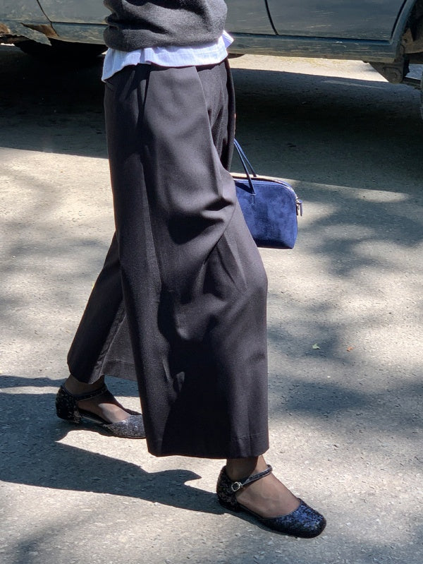 【HER&SHE 2025AW】Deep Pleated Trouser