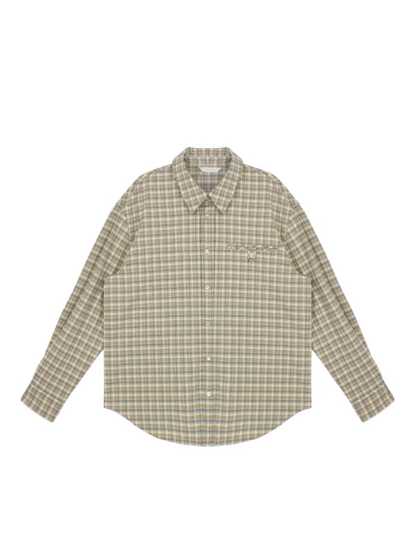 【HER&SHE 2025AW】A Carin Checkered Shirt