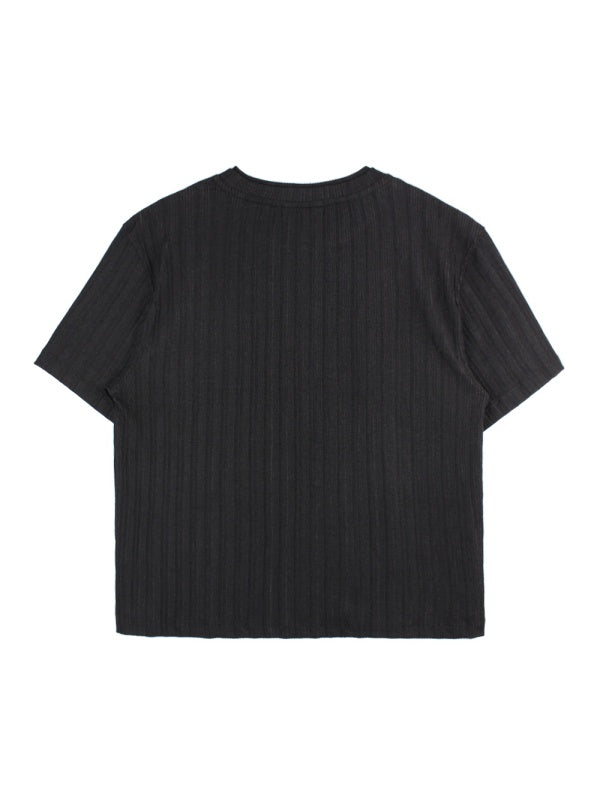 【HER&SHE 2025AW】Double Lip Texture Tee