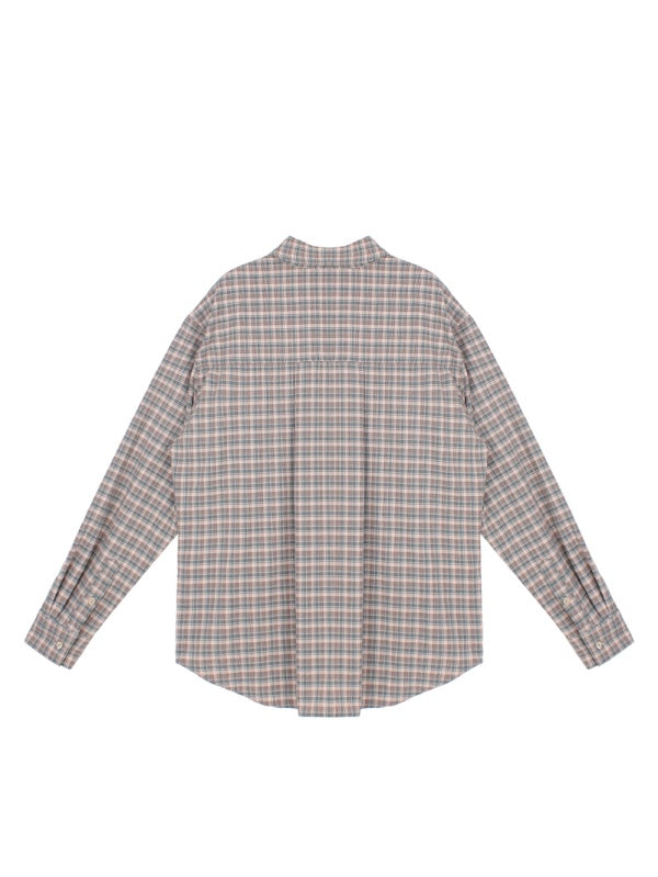 【HER&SHE 2025AW】A Carin Checkered Shirt