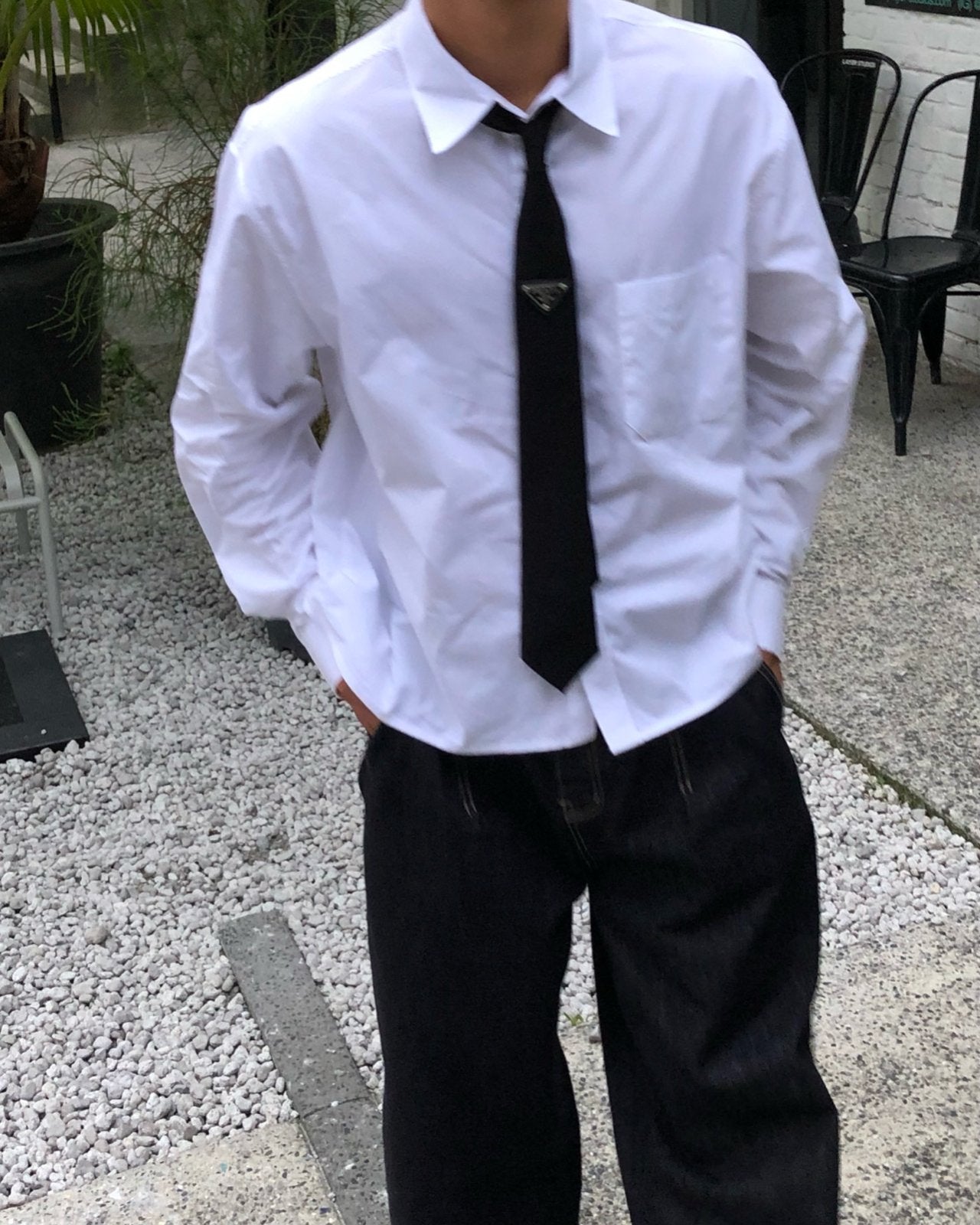 Essential Boxy Pocket Shirt