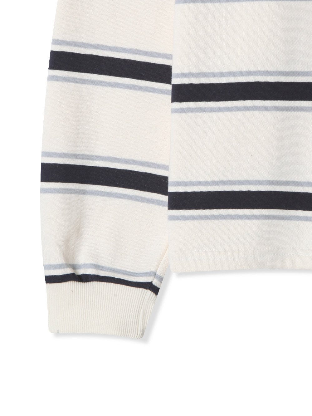 Ive Collar Stripe Long Sleeve Tee