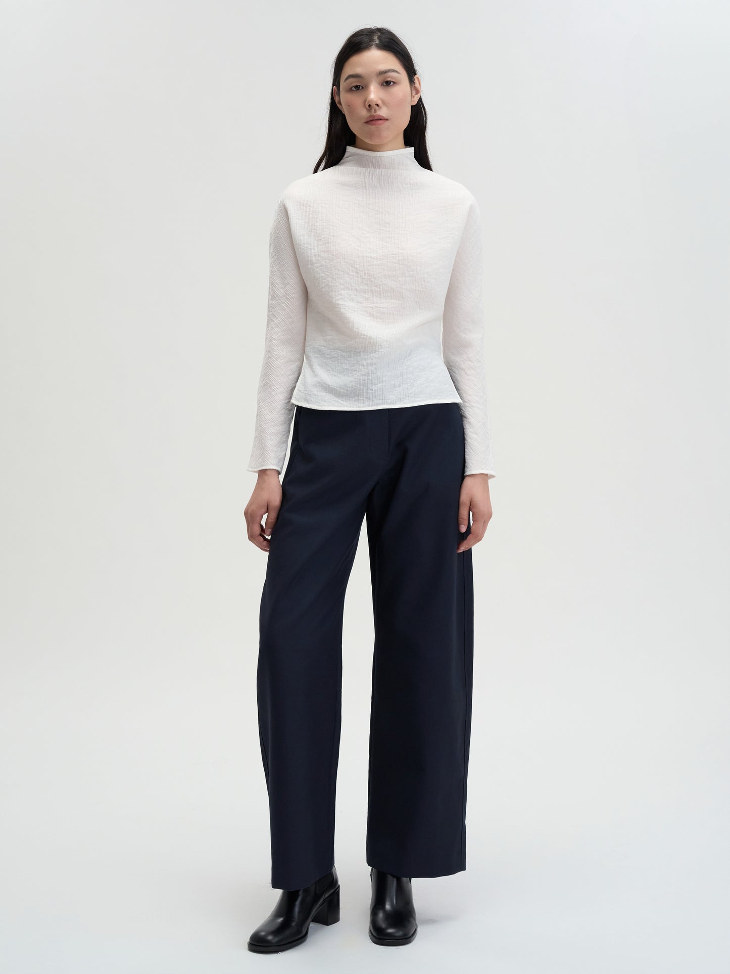 【MAGJAY 2025AW】Cotton Curved Fit Pants