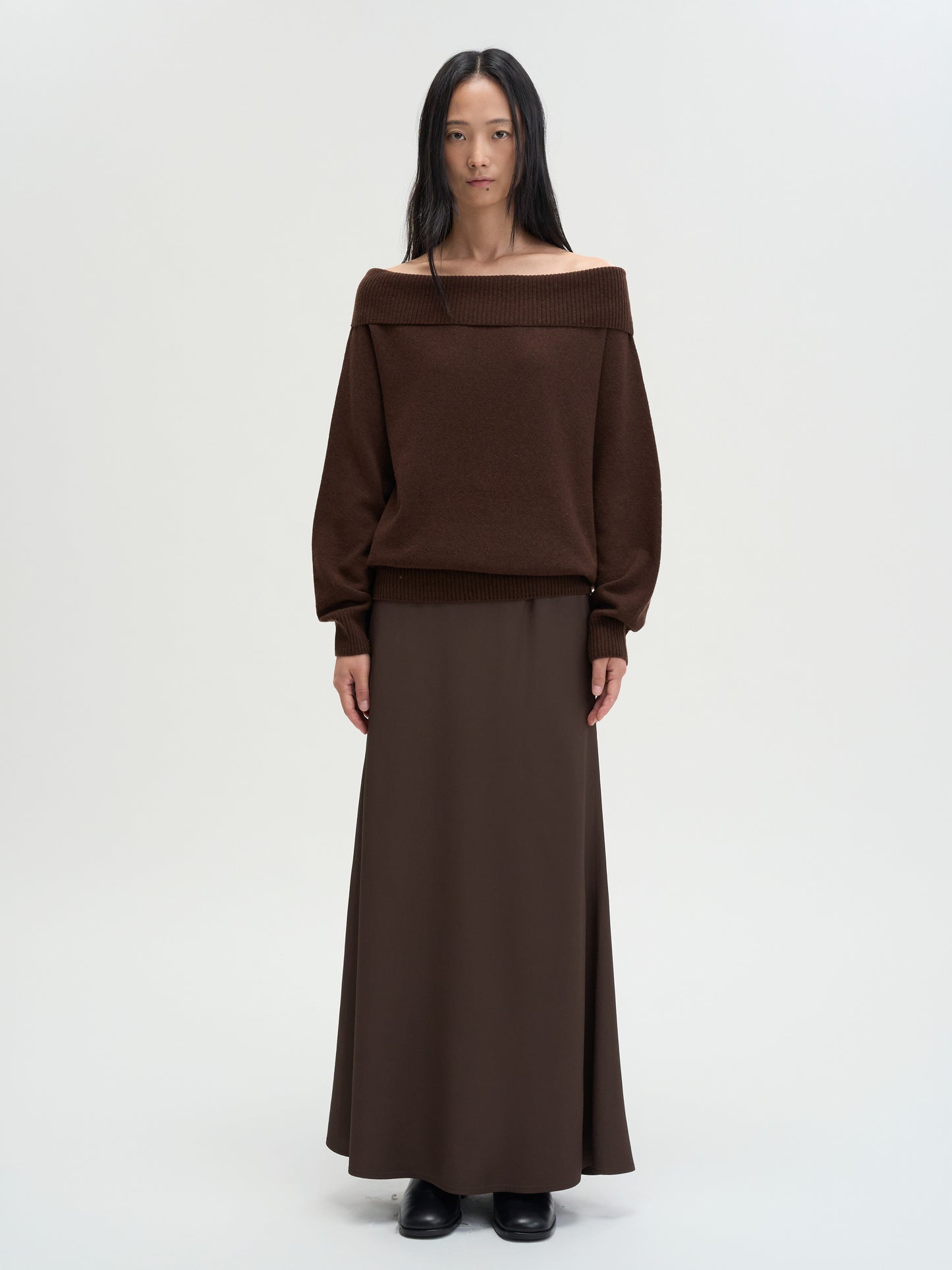 【MAGJAY 2025AW】Floating A-line Long Skirt