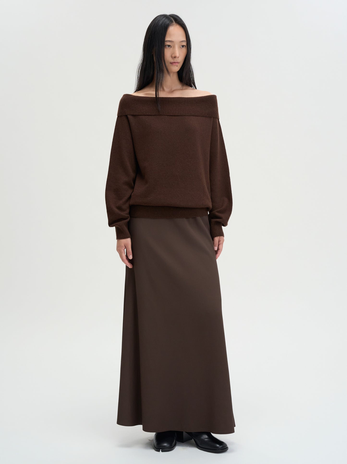 【MAGJAY 2025AW】Floating A-line Long Skirt