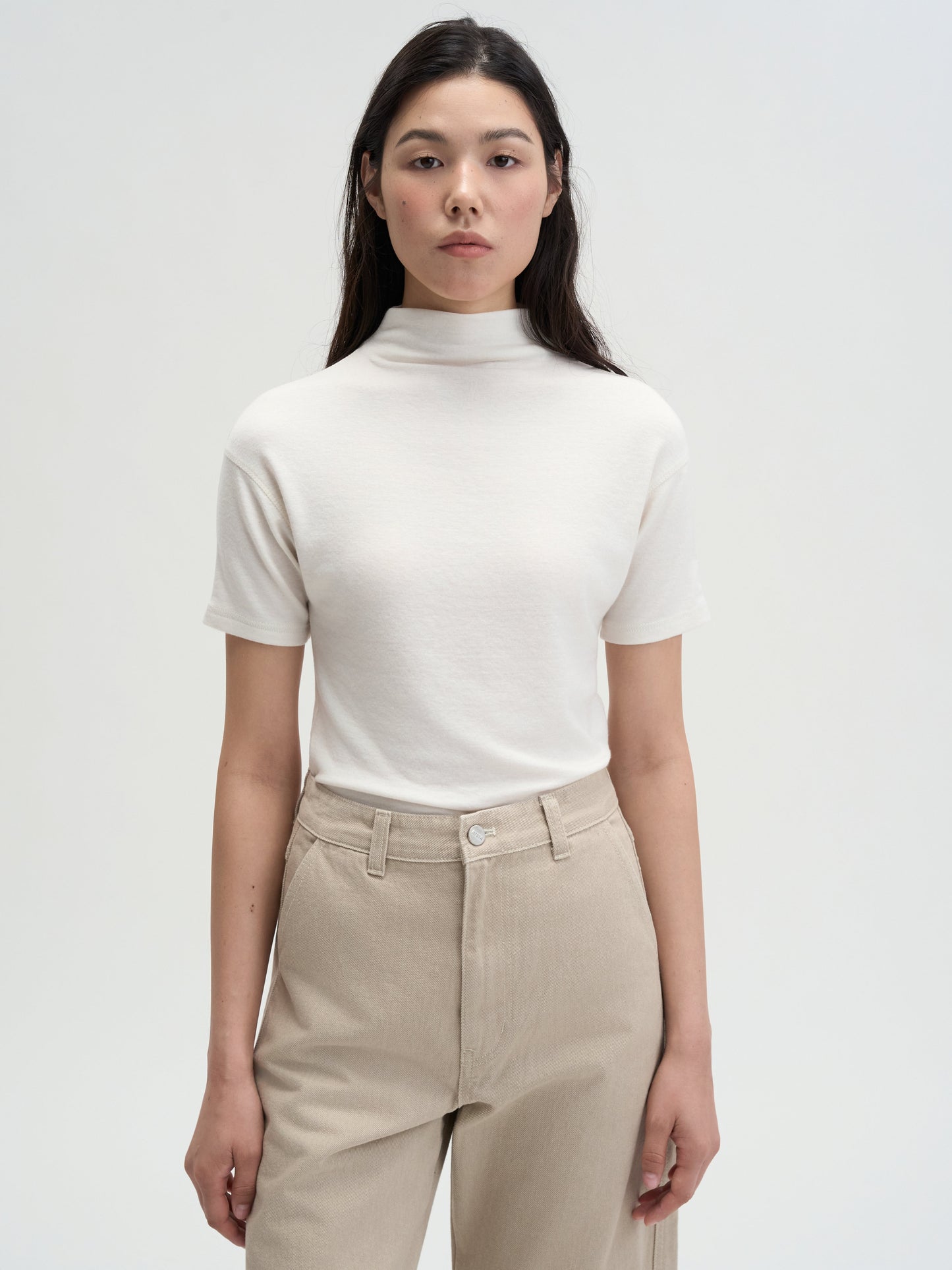 【MAGJAY 2025AW】Soft Touch High Neck Tee