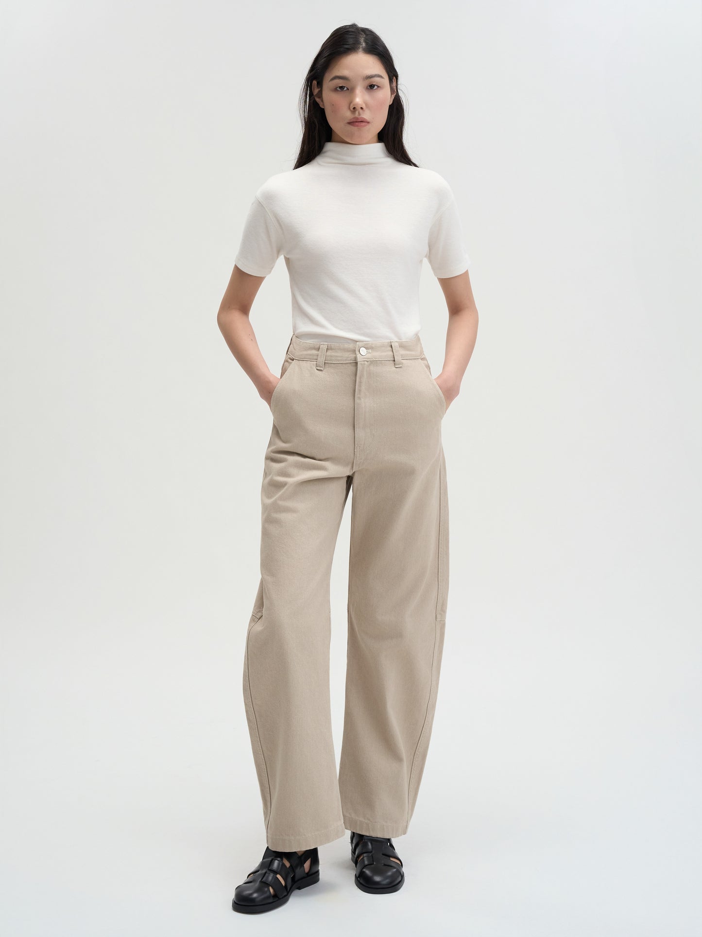 【MAGJAY 2025AW】Soft Touch High Neck Tee