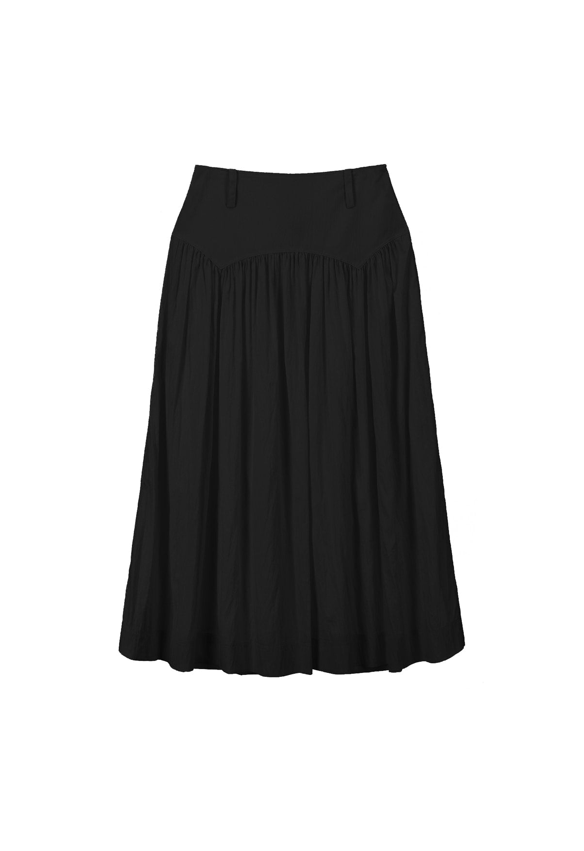 【RENEJ 2025AW】Windy Flare Long Skirt