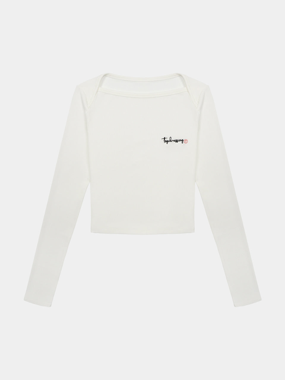 【TOPDRESSING 2025AW】LIP EMBROIDERED T-SHIRT