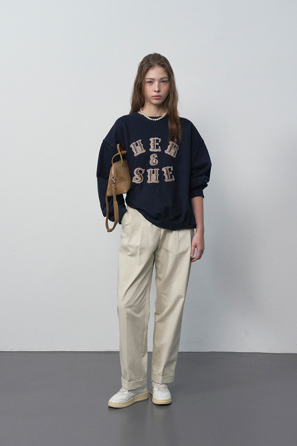 【HER&SHE 2025AW】Creamy Cotton Pants