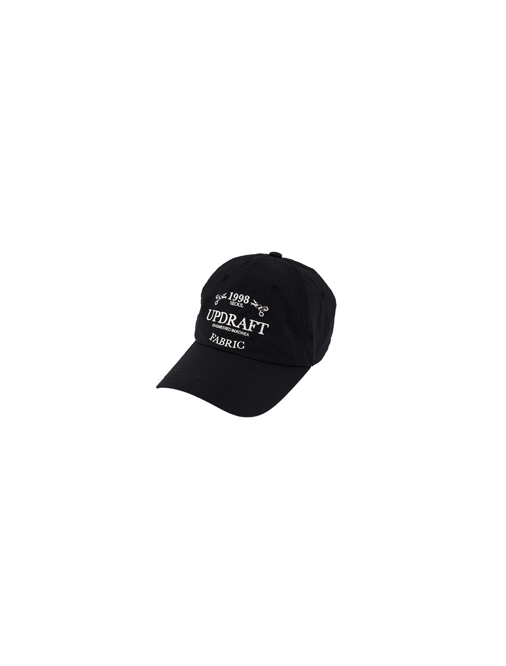 EMBROIDERY NYLON CAP -BLACK