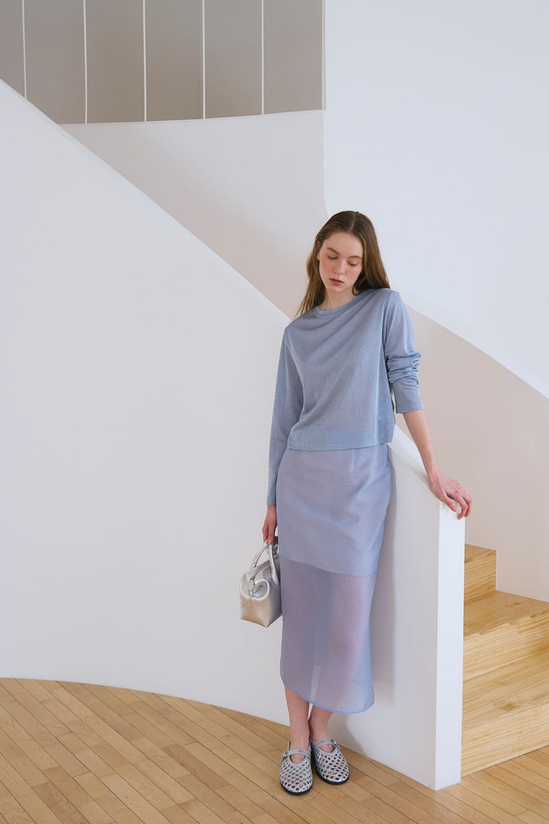 【HER&SHE 2025AW】A Veil Double Skirt