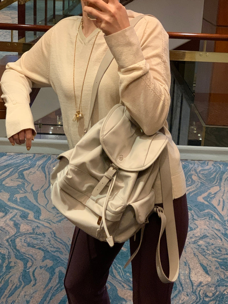 【HER&SHE 2025AW】[Numbering bag 23] Nua Flap Backpack