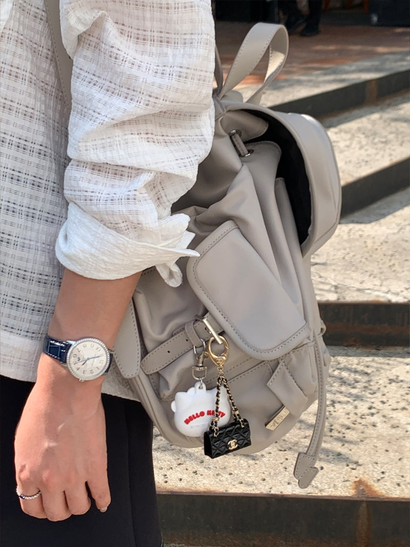 【HER&SHE 2025AW】[Numbering bag 23] Nua Flap Backpack