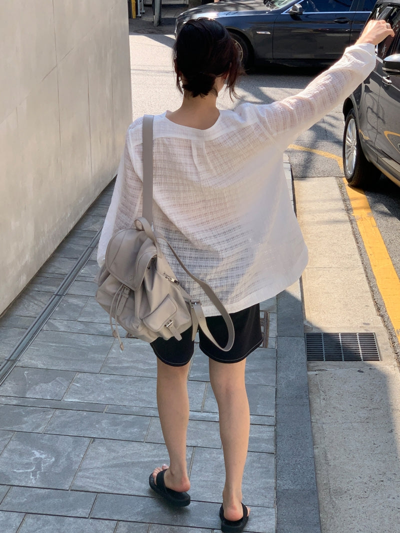 【HER&SHE 2025AW】[Numbering bag 23] Nua Flap Backpack