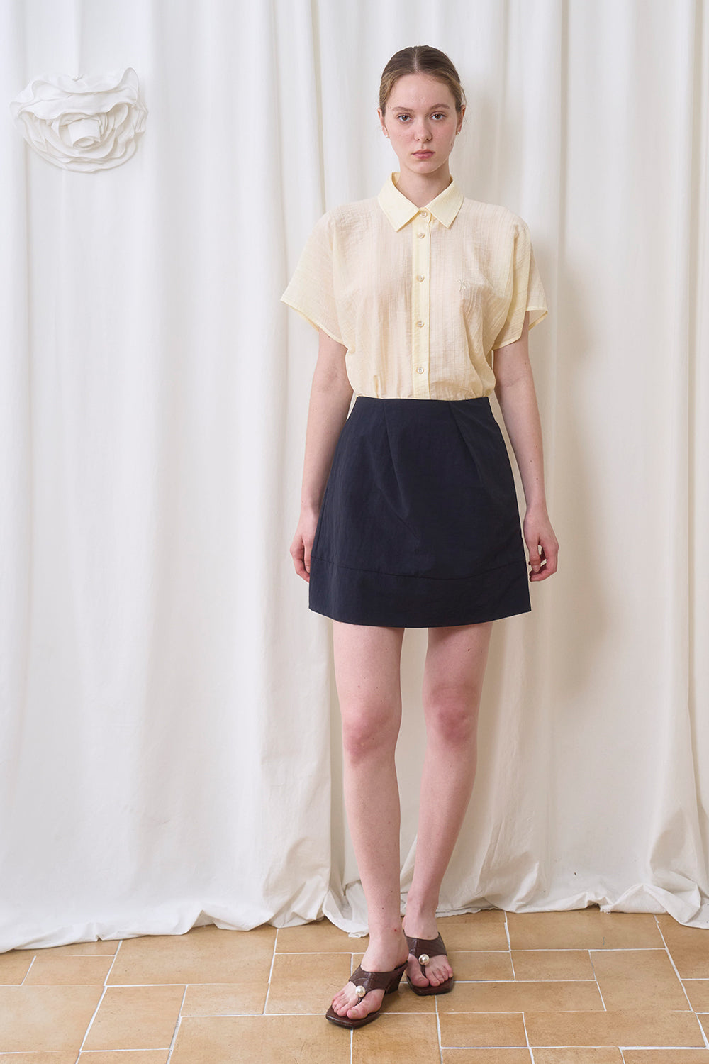 【HER&SHE 2025AW】Bubble Pumpkin Skirt