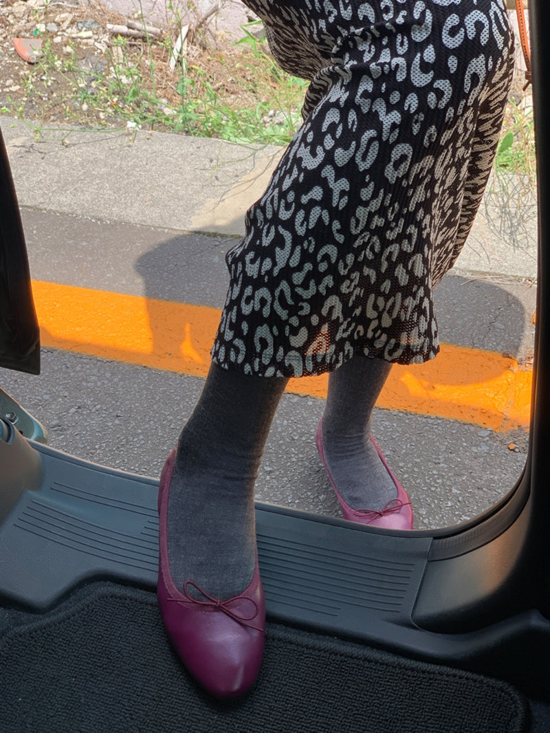 【HER&SHE 2025AW】Leopard Flow Skirt