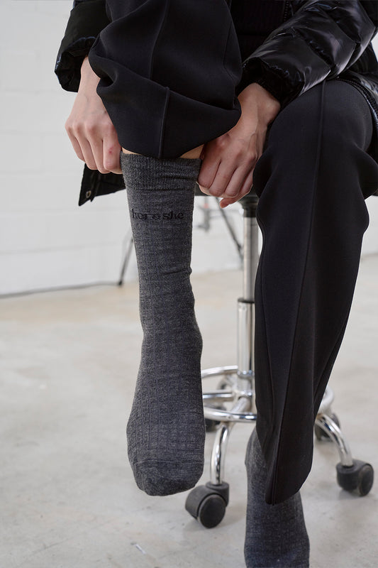 【HER&SHE 2025AW】Essential Medium Socks