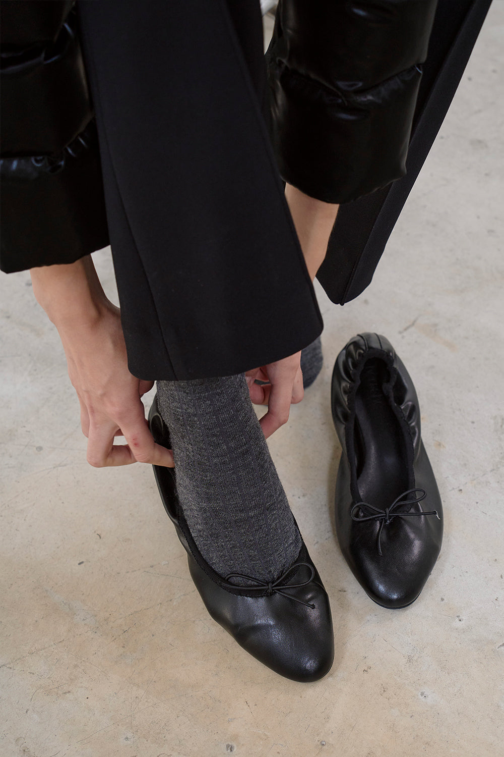 【HER&SHE 2025AW】Essential Medium Socks