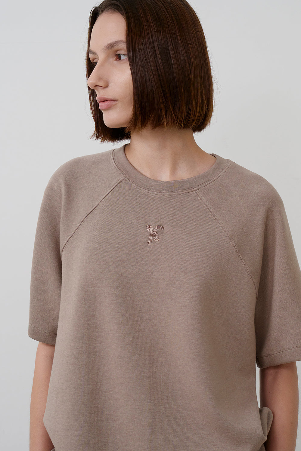 【HER&SHE 2025AW】Double-faced symbol Raglan T-shirt (25 F/W)