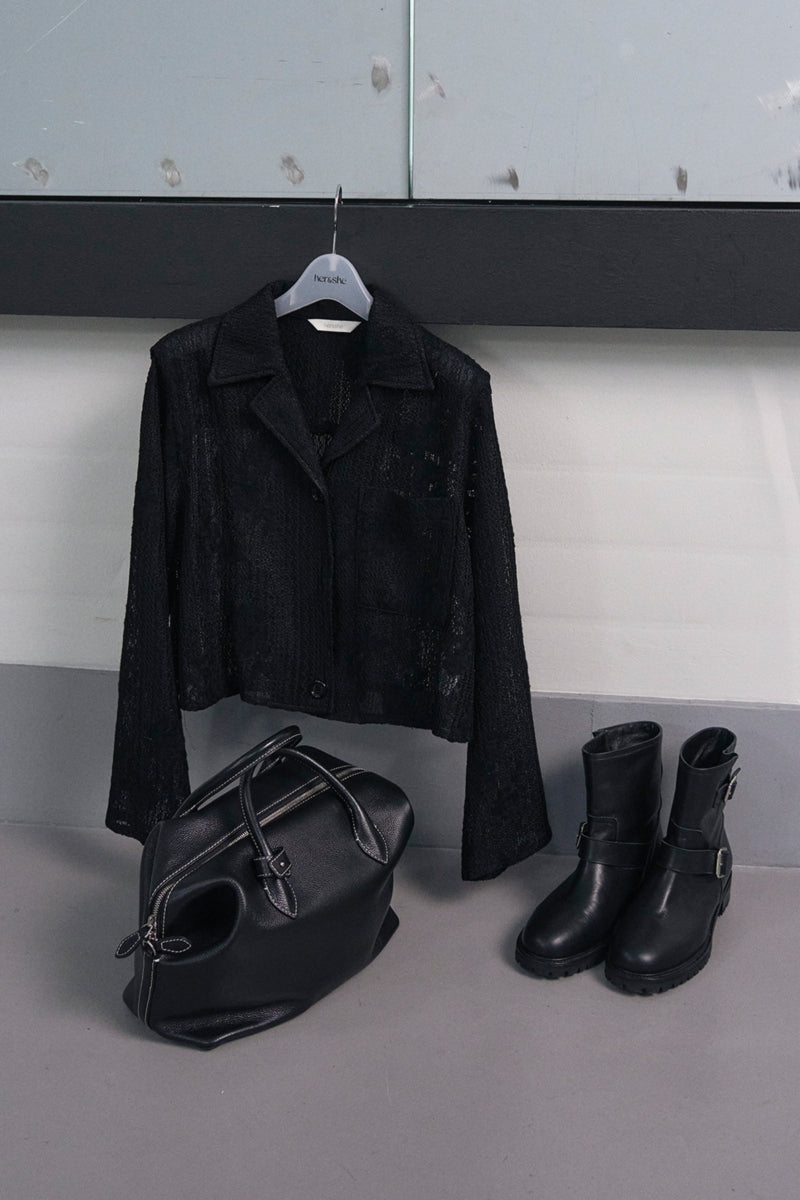 【HER&SHE 2025AW】A Rosy Lace Shirt