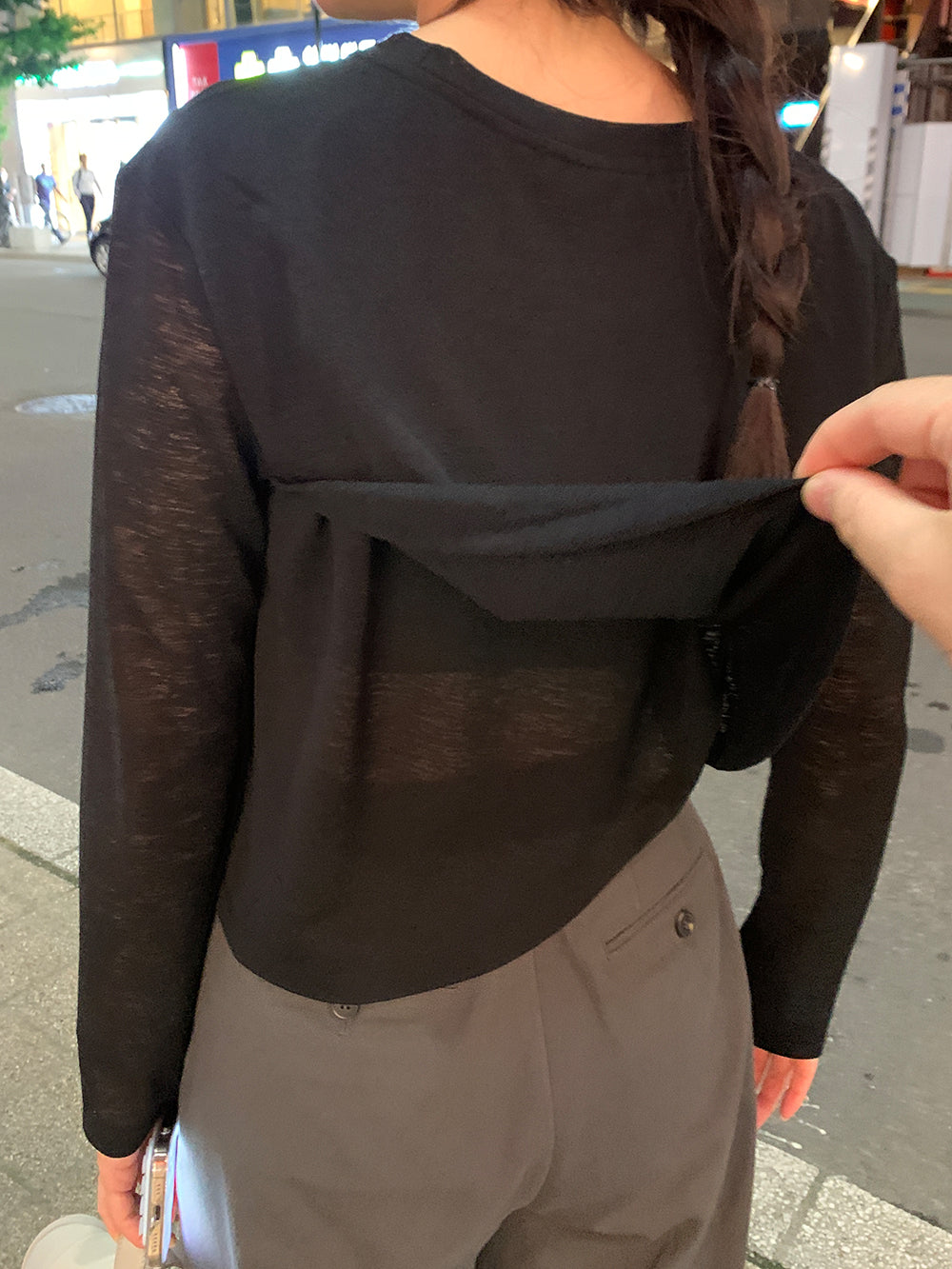 【HER&SHE 2025AW】Tulip Long Sleeve T-shirt