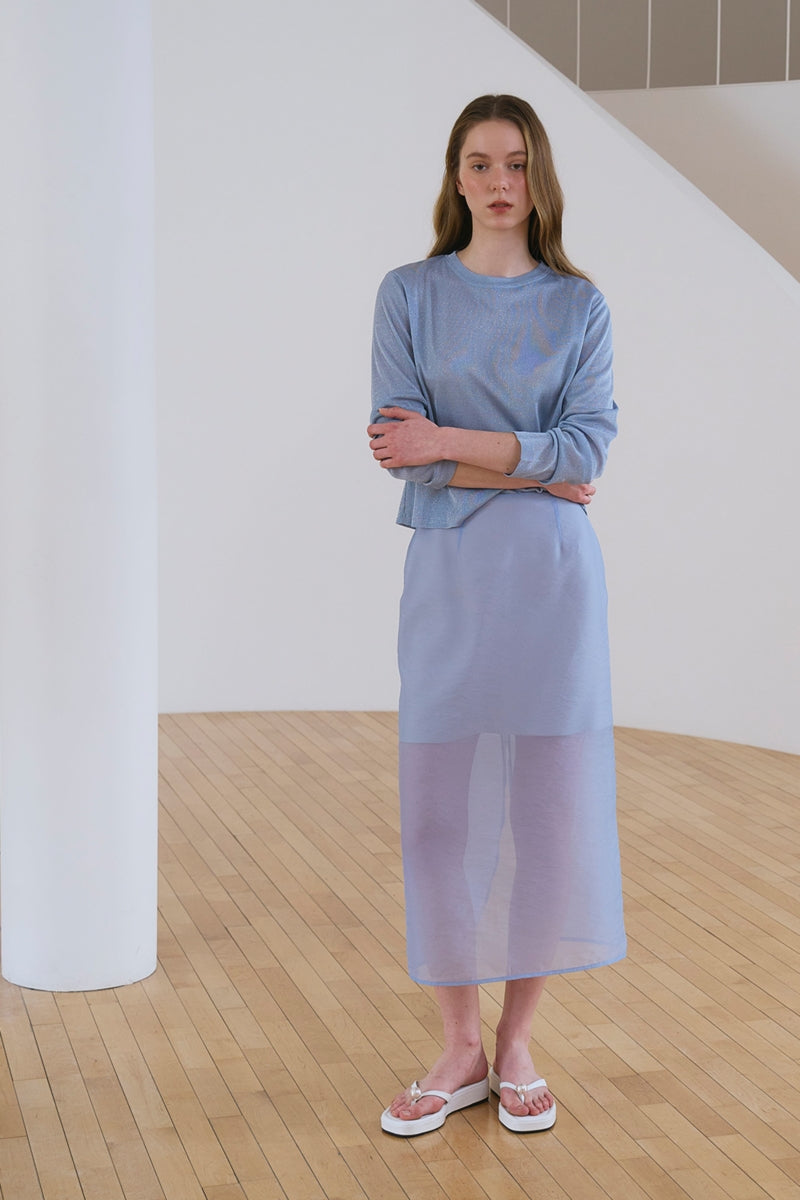 【HER&SHE 2025AW】A Veil Double Skirt