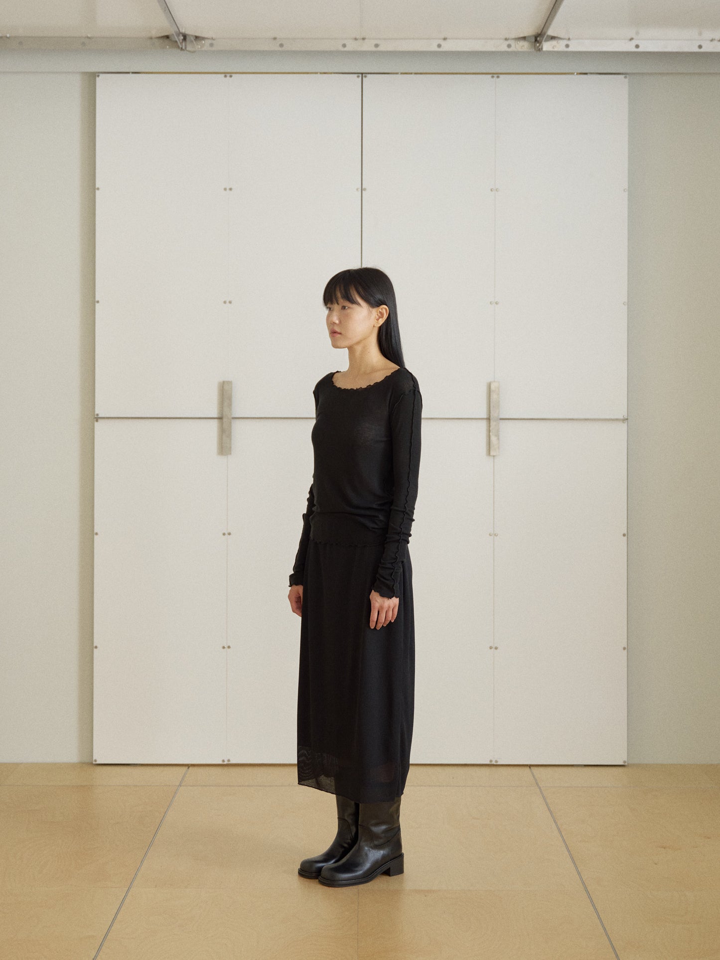 Wave Long Sleeve – Black