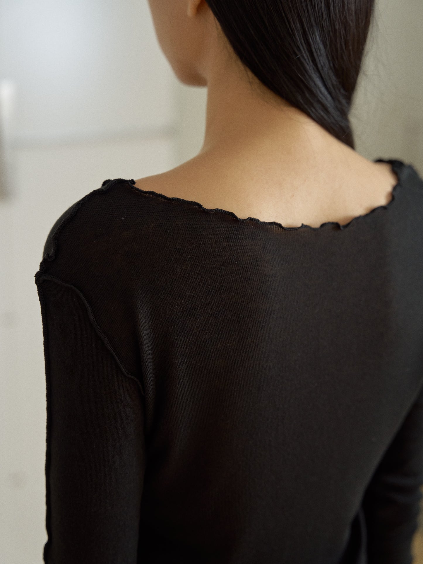 Wave Long Sleeve – Black