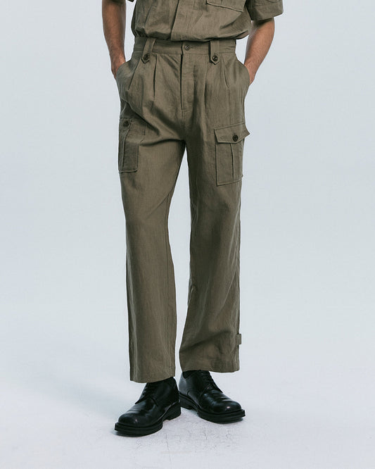 BATTLE DRESS TROUSER- KHAKI