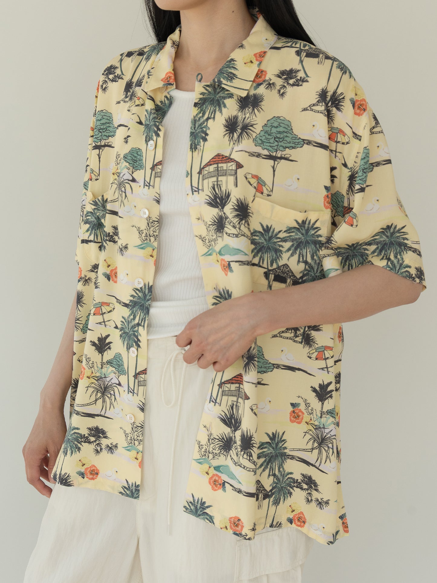 Hawaiian Shirt - Yellow