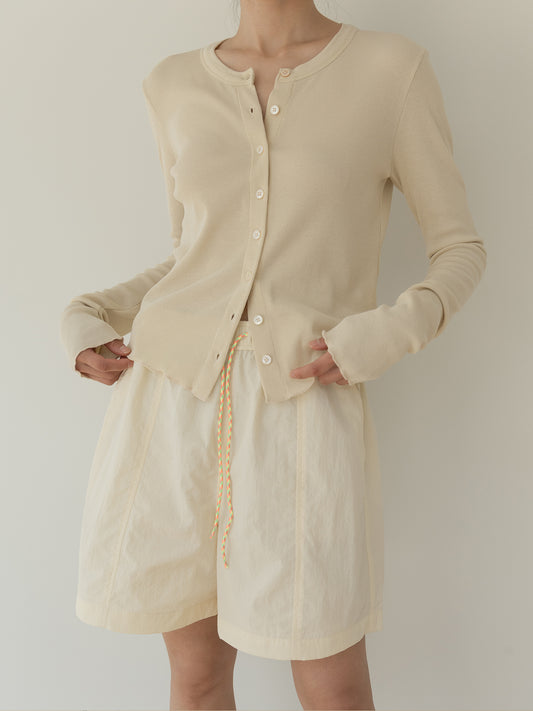 Liptop Harlf Pants-YELLOW