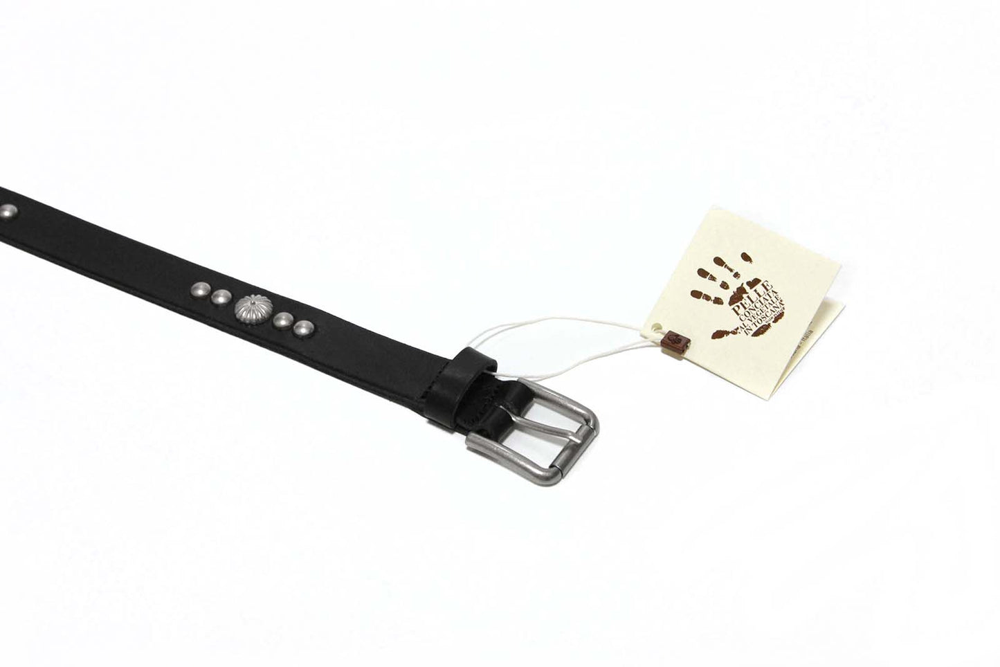 Handmade Cowhide Concho Belt